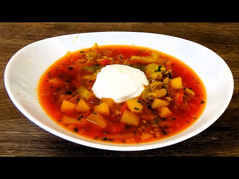 Видео: Домашний борщ со свининой. Уникальный суп для ценителей!