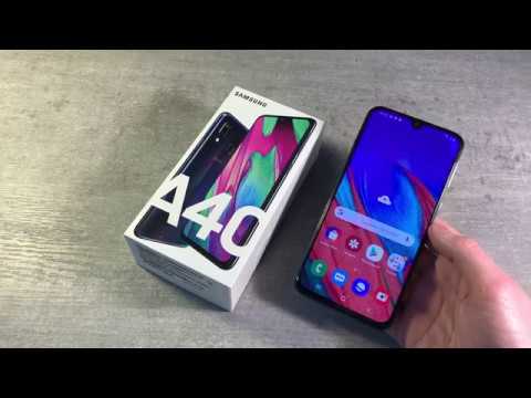 Видео: Обзор Samsung Galaxy A40 4/64 (A405F)