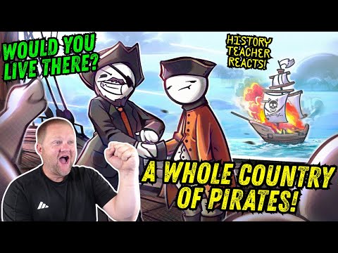 Видео: В тот раз ПИРАТЫ основали СТРАНУ... | Исторически | Реакция учителя истории
