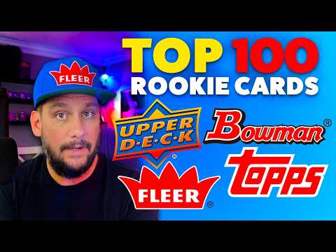 Видео: ТОП-100 КАРТОЧЕК НОВИЧКОВ 90-х 🔥 - #спортивныекарточки #топпс #карточкиновичков