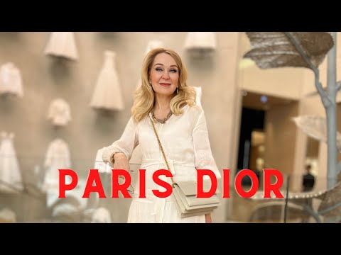 Видео: Париж, модный дом Dior - осенняя коллекция .  Прогулка по Елисейским полям и новая стрижка.
