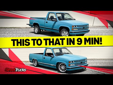 Видео: ПОЛНАЯ СБОРКА Chevrolet OBS C1500 1988 года всего за 9 минут!