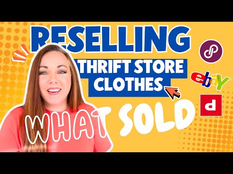 Видео: На этой неделе я превратил 47 долларов в 640! Что продал. Перепродажа одежды из секонд-хенда на e...