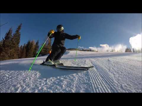 Видео: короткий поворот на лыжах