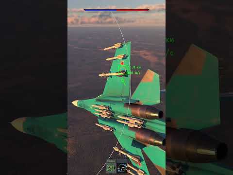 Видео: Нарезка фрагов | Су-27СМ | #wt #warthunder