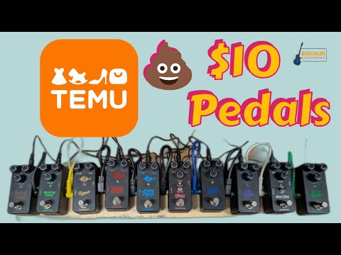 Видео: Гитарные педали Temu за 10 долларов. Они ужасны?