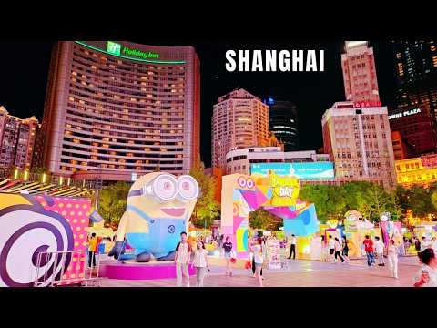 Видео: День святого Валентина в Китае — ночная пешеходная экскурсия по фестивалю Циси в центре Шанхая