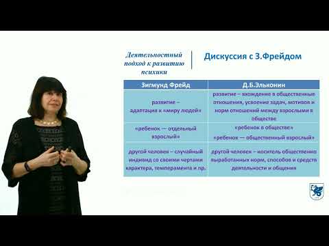 Видео: ИПО Салихова Н.Р. - Деятельностный подход к психическому развитию (Д.Б.Эльконин)