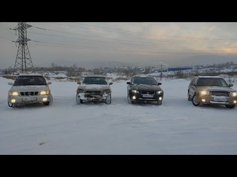 Видео: Subaru едут туда, не зная куда. Ищем новые локации 17.12.23.