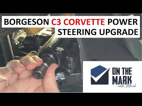Видео: Установка и обновление рулевого управления с усилителем Borgeson C3 CORVETTE