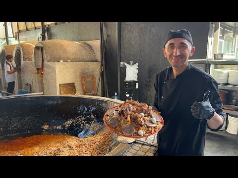 Видео: Готовим самый вкусный плов на мега огромном Казане 3000кг