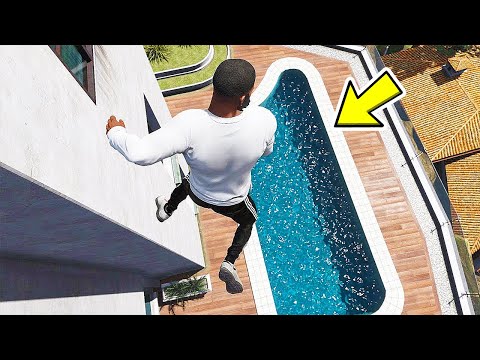 Видео: НЕУДАЧНЫЕ ПАДЕНИЯ И ПАРКУР ФЕЙЛЫ В ГТА 5