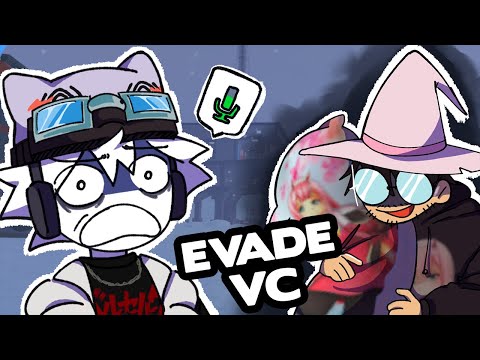 Видео: Evade VC, но это АНИМЕ МОЗГОЛОВОК | Смешные моменты ROBLOX