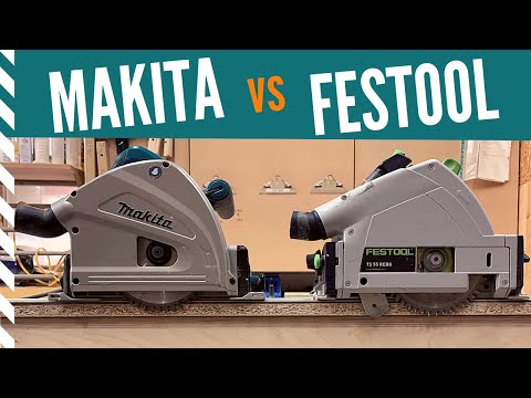 Видео: Рельсорезы: Makita SP6000 против Festool TS55