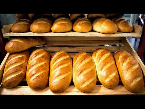 Видео: Батон нарезной из ротационной печи Панемор