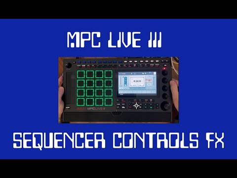 Видео: Как использовать секвенсор MPC Live III для создания эффектов — пример Flytape Jungle