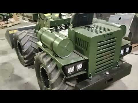 Видео: Мини погрузчик YTM Rotor Pashin,в серии.