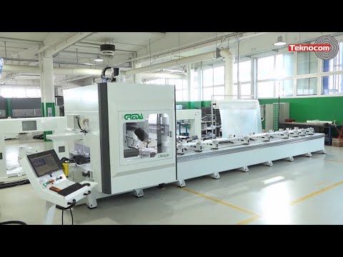 Видео: GREDA OLIMPIA - обработка алюминия на 5-ти осевом обрабатывающем центре с ЧПУ