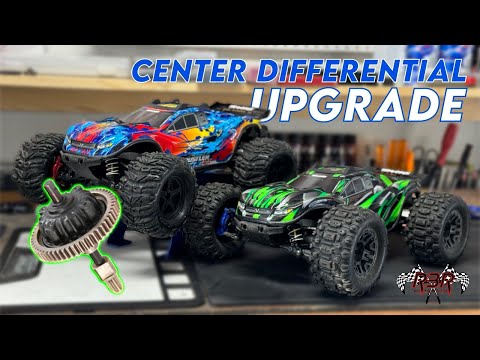 Видео: Rustler 4X4 VXL | Модернизация центрального дифференциала