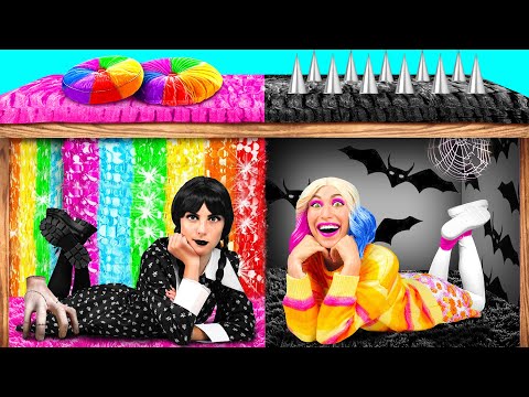 Видео: Уэнсдей Аддамс | Секретные Домики под Кроватью от Fun Teen