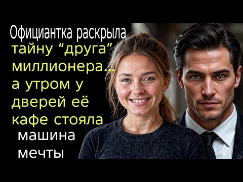 Видео: Официантка раскрыла тайну “друга” миллионера… а утром у дверей её кафе стояла машина мечты
