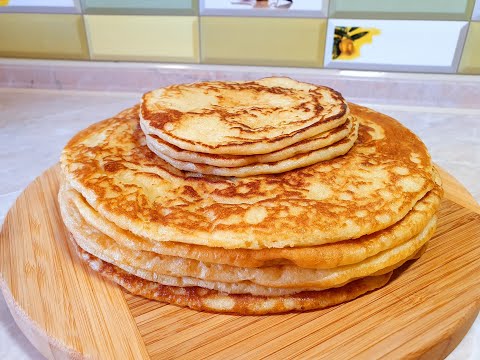 Видео: Пышные блины на сыворотке. Масленица!