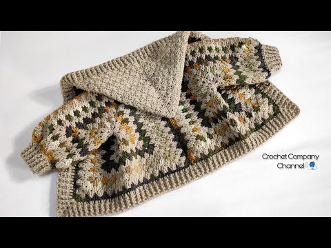 Видео: Вязаный жакет для детей