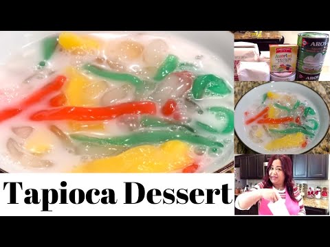 Видео: Лаосская кухня от Джиджи: Лаосская кухня: как приготовить десерт из полосок тапиоки / Сингапурска...