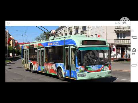 Видео: Троллейбусы города Гомеля 50 часть