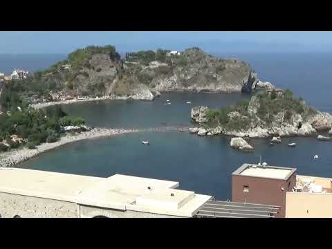 Видео: 2018-Италия-Сицилия-Giardini Naxos,Toarmina,Castelmola-отпуск видео(40,47)