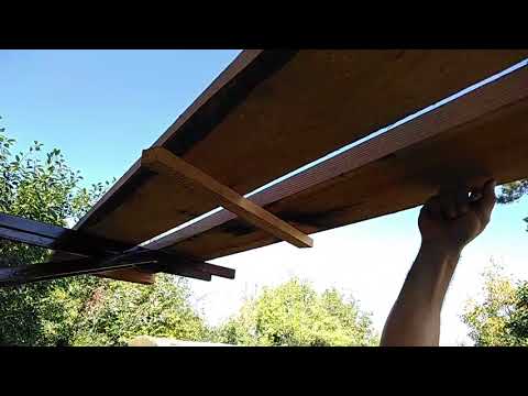 Видео: Строительные леса регулируемой высоты. Дешевый вариант