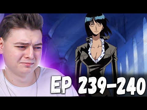 Видео: Прощайте.. Робин уходит из команды Ван-Пис 239-240 серия | Реакция на аниме | Water 7