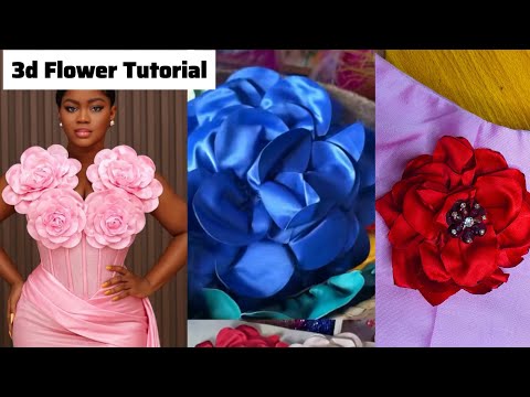 Видео: Сделай сам: как сделать этот 3D-цветок 🌸