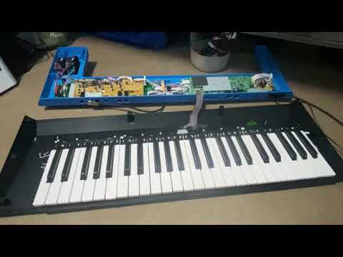 Видео: Самостоятельный Ремонт Клавиш в синтезаторе  Yamaha серии MX