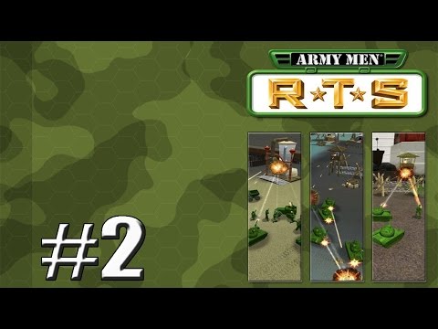 Видео: Прохождение Army Men RTS [Часть 2] Позади коричневого вала