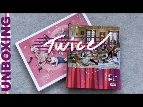 Видео: ✿ распаковка TWICE 트와이스 Signal ; What Is Love? ✿ A ver.
