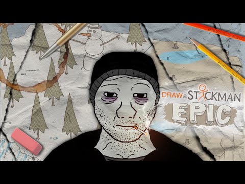 Видео: Всё что ты нарисуешь- ОЖИВЁТ- Draw a Stickman EPIC