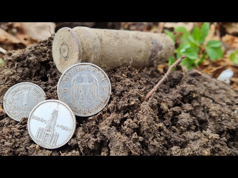 Видео: Коп в лесу, возле баварской деревни.