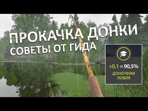 Видео: Как быстро качать доночную ловлю? - Русская Рыбалка 4