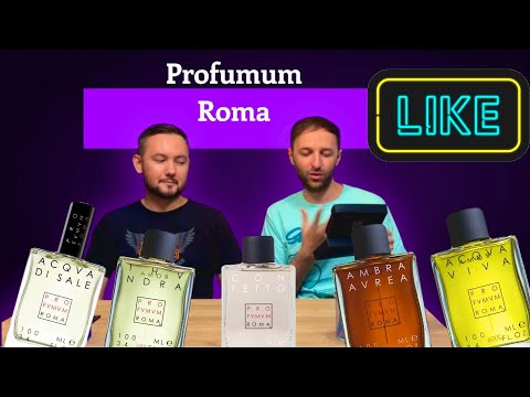 Видео: Profumum Roma: Ароматный пейзаж — от 🏔️ Тундры до 🏜️Амбры и морского бриза 🌊