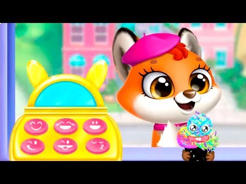 Видео: Фургончик с мороженым спасает малышей от жары Готовим мороженое в игре для детей