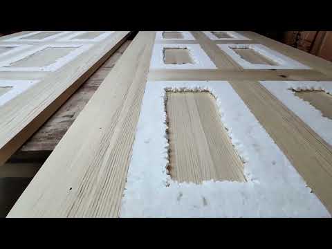 Видео: Дверь из массива с наплывом(четвертью). Как Воха учил.