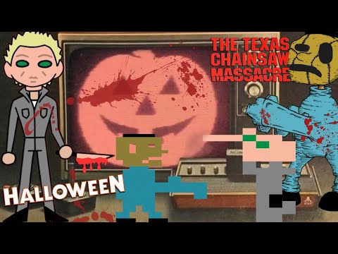 Видео: «Техасская резня бензопилой» и «Хэллоуин» на Atari 2600