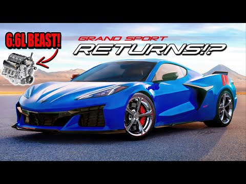Видео: Новый 6,6-литровый V8 появится для C8 и GRAND SPORT только что ПОДТВЕРЖДЕН!?