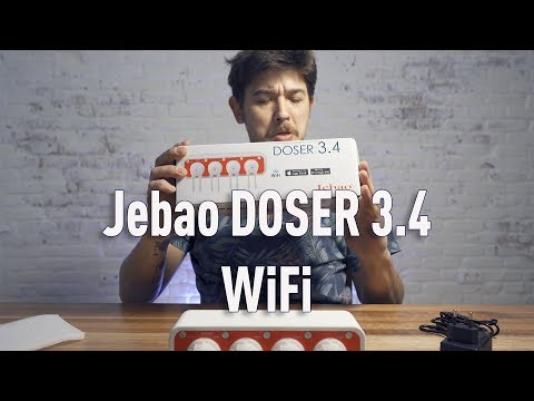 Видео: Обзор и инструкция аквариумного дозатора Jebao 3.4 wifi