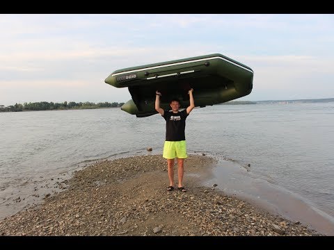 Видео: Лодка + Мотор мобильный комплект на каждый день Аква 2800+Sea-Pro t2.5