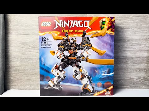 Видео: ОБЗОР LEGO Ninjago Драконовый робот-титан Коула (71821) #lego #лего #обзорлего #ninjago #71821