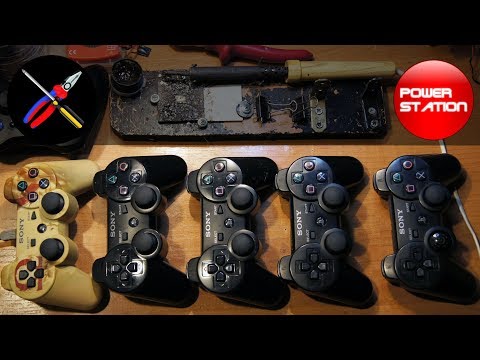 Видео: РЕМОНТ ДЖОЕВ PS3 ▲✖■●