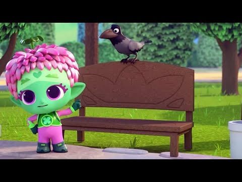 Видео: Команда Флоры - Ворона у телефона (32 серия) | Развивающий мультфильм для детей