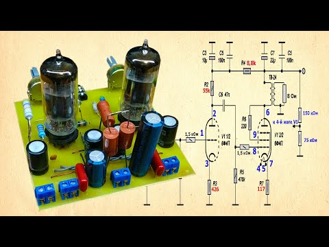 Видео: 6Ф4П Двухкаскадный усилитель